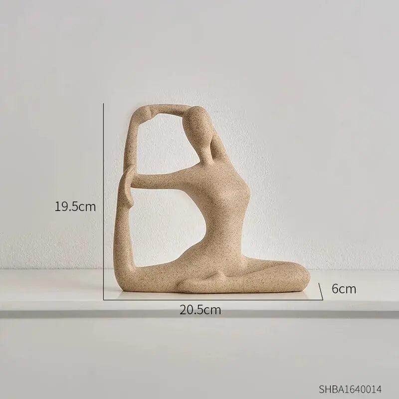 Escultura Abstrata Zen