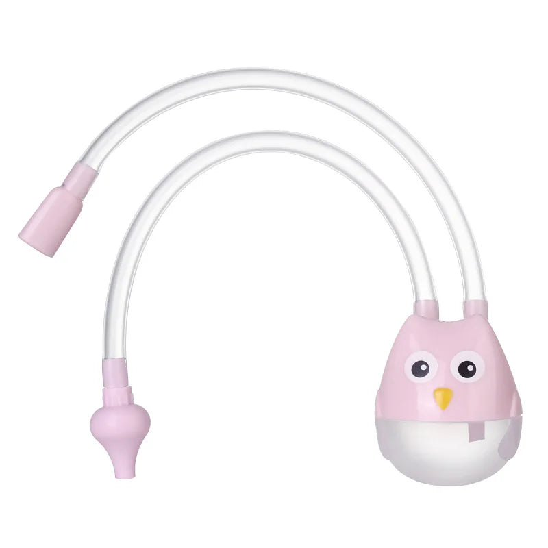 Aspirador Nasal para Bebê Recém-Nascido – Removedor de Secreção Nasal Infantil com Sucção Suave e Segura
