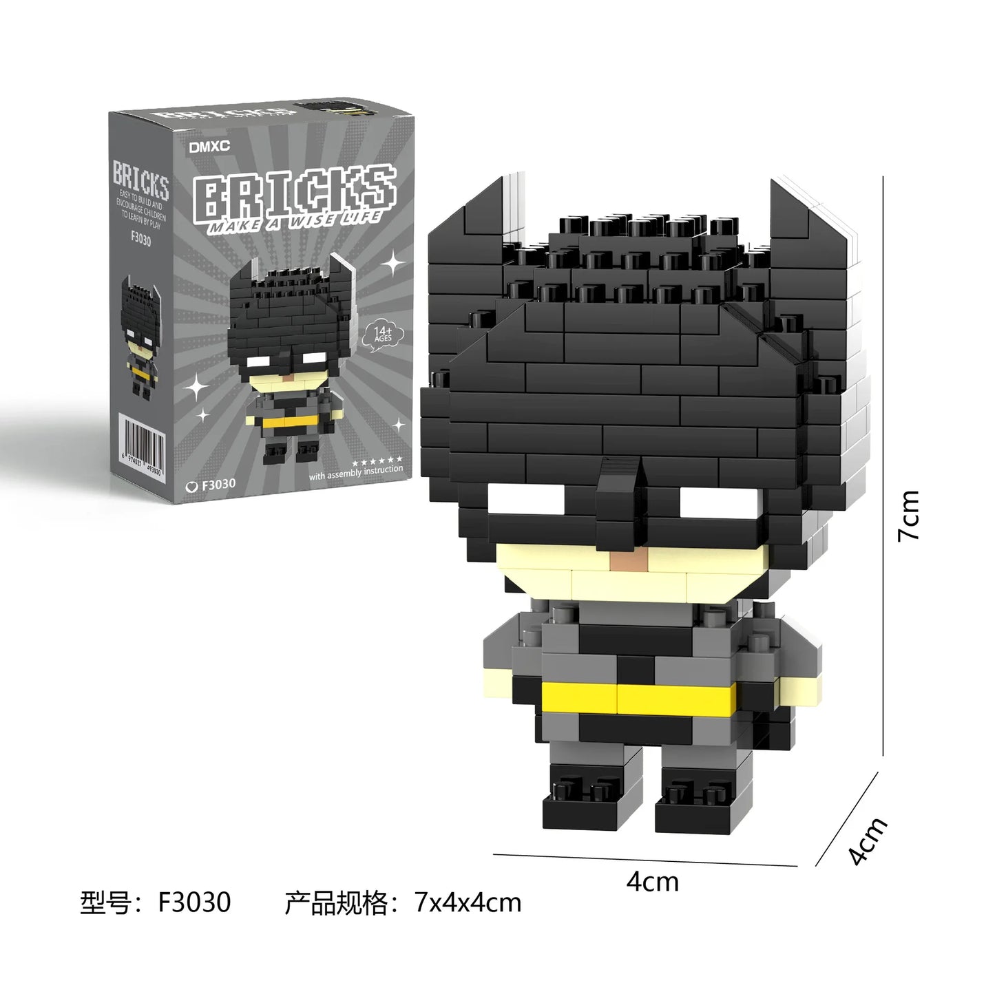 Blocos de Montar Marvel do Homem-Aranha, Deadpool, Venom e Homem de Ferro — Mini Figuras Divertidas para Crianças e Colecionadores