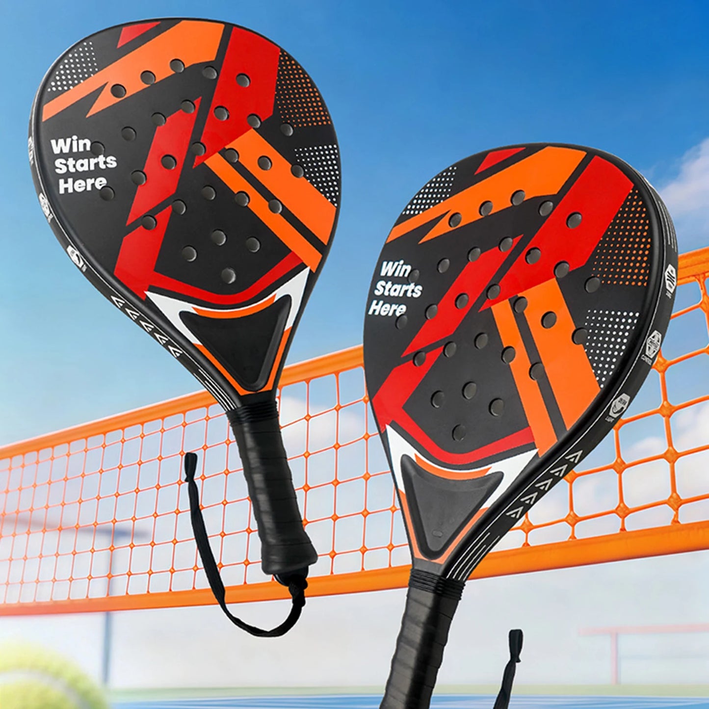 Raquete de Padel para Iniciantes — Leve, Resistente e Ideal para Crianças e Adultos