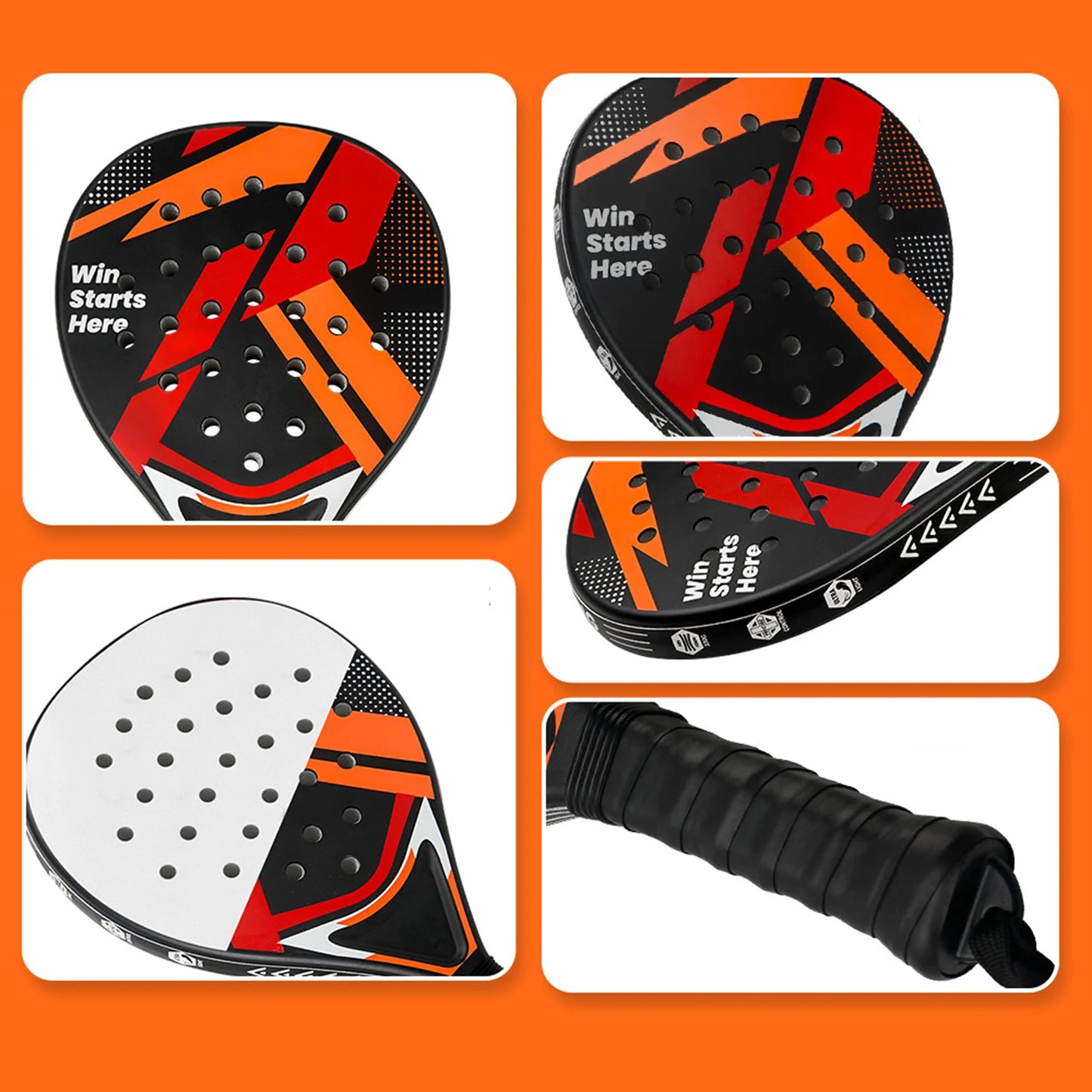 Raquete de Padel para Iniciantes — Leve, Resistente e Ideal para Crianças e Adultos