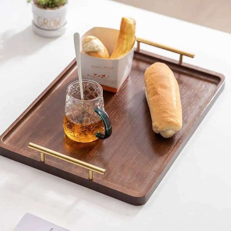 Bandeja de Madeira para Servir Madero