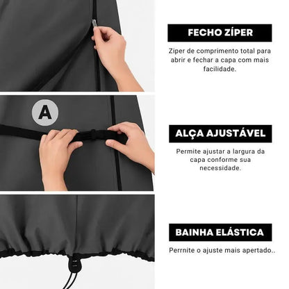 Capa Impermeável para Guarda-Sol e Ombrelone 210D