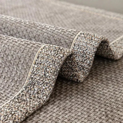 Capa para Sofá em Chenille e Linho Antiderrapante Protetora Verde