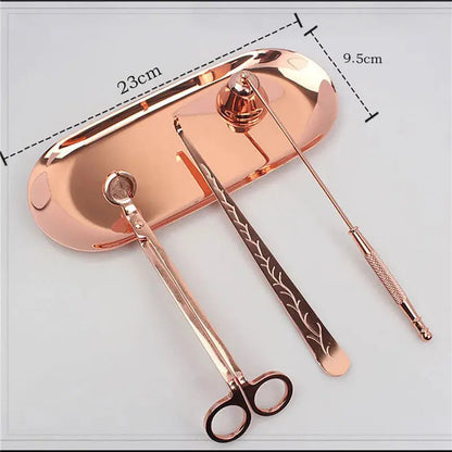 Kit Acessórios para Velas em Inox
