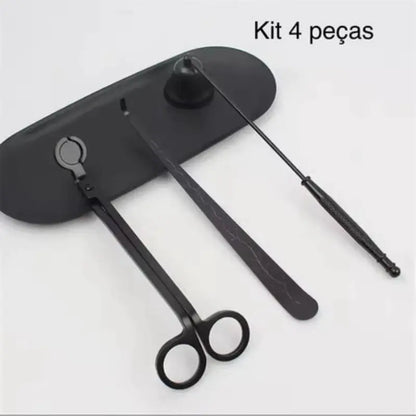 Kit Acessórios para Velas em Inox