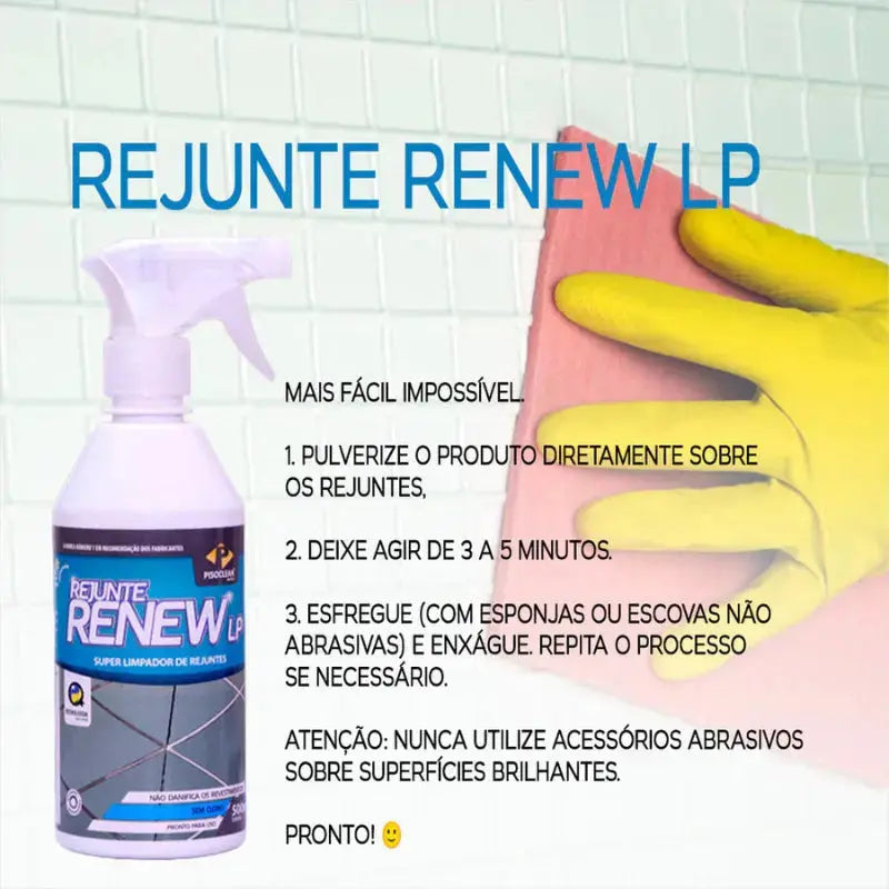 Limpa Rejuntes Encardidos - Super Concentrado