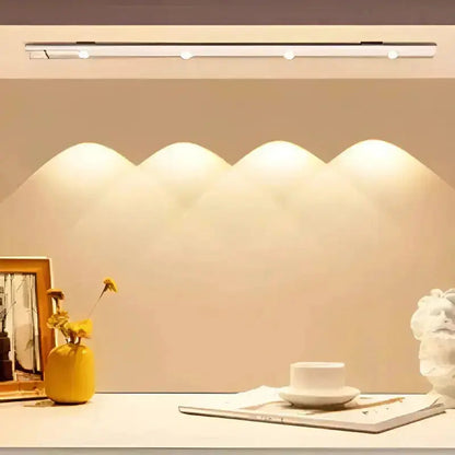 Luminária LED Ultra Fina com Sensor de Movimento