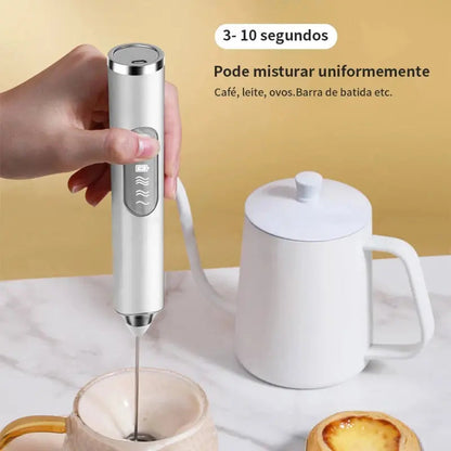 Mini Mixer Elétrico 2 em 1 Batedor e Misturador