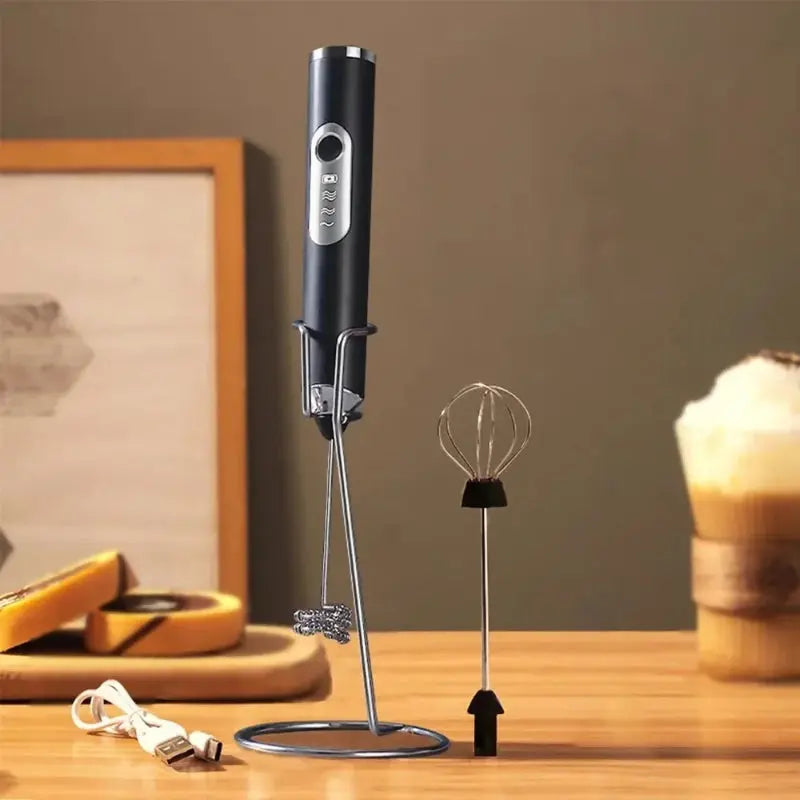 Mini Mixer Elétrico 2 em 1 Batedor e Misturador