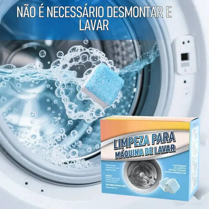 Pastilhas para Esterilizar Máquinas de Lavar Roupas