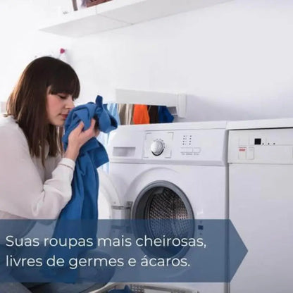 Pastilhas para Esterilizar Máquinas de Lavar Roupas
