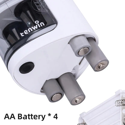 Apontador Elétrico Automático Tenwin com Dupla Entrada – Praticidade e Precisão para Escola, Escritório e Arte