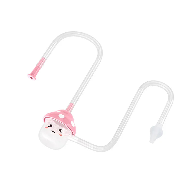 Aspirador Nasal para Bebê Recém-Nascido – Removedor de Secreção Nasal Infantil com Sucção Suave e Segura