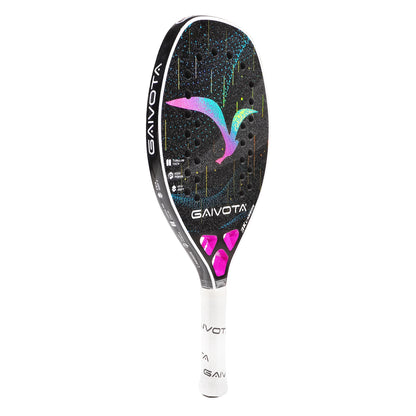 Raquete GAIVOTA 2025 Beach Tennis 3K Carbon Fiber com Mochila — Performance Profissional e Estilo Premium