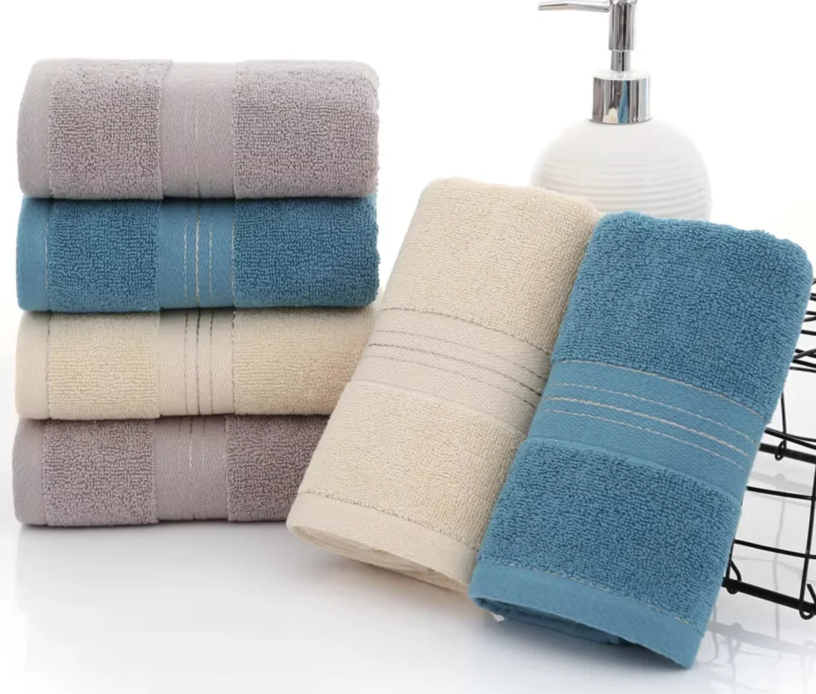 Toalha de Banho Super Absorvente e Ultra Macia — Ideal para Casa, Rosto e Uso Diário