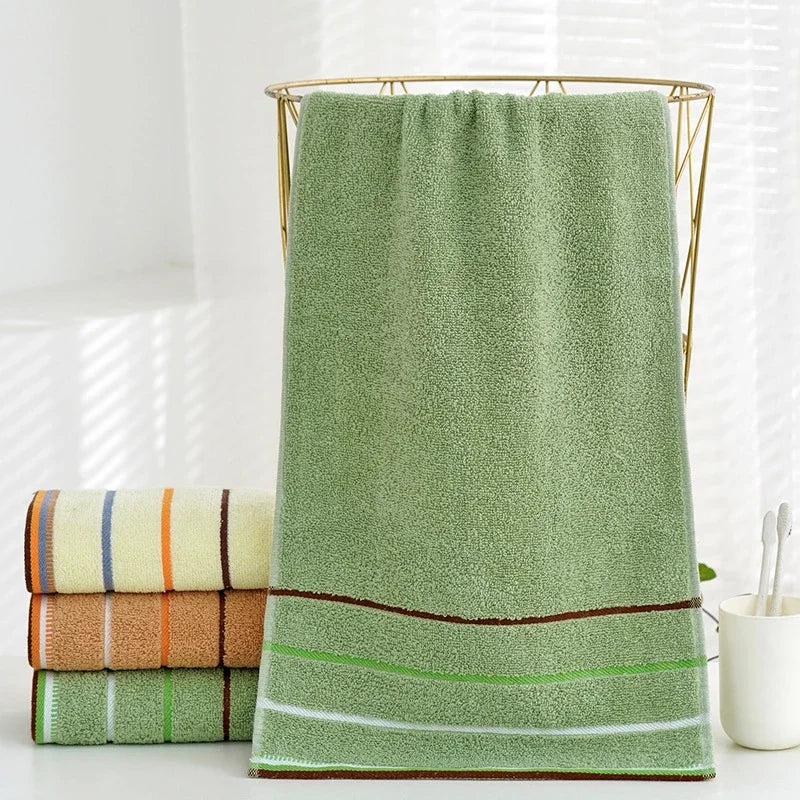 Toalha de Banho Super Absorvente e Ultra Macia — Ideal para Casa, Rosto e Uso Diário