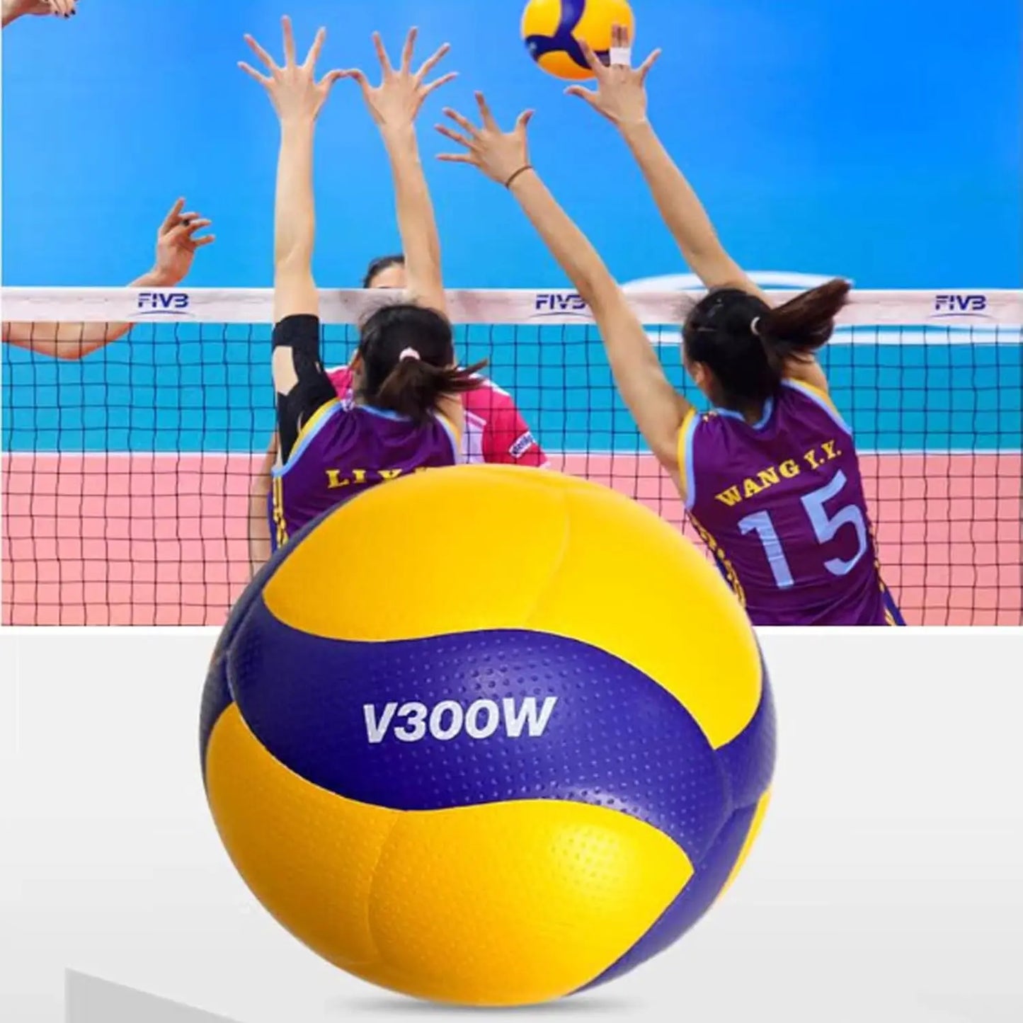 Bola Oficial de Vôlei de Praia — Resistente, Costura Reforçada e Ideal para Jogos Indoor e Outdoor