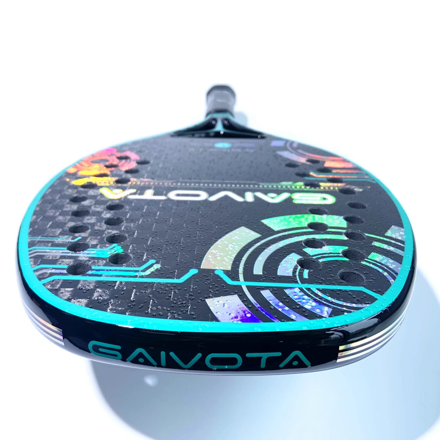 Raquete de Beach Tennis GAIVOTA  CARBONO 12K: Potência e Controle Absoluto + Mochila Premium