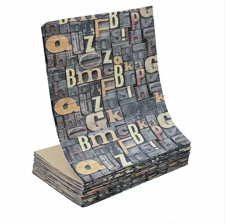 Papel de Parede 3D Autoadesivo Impermeável Estilo Tijolinho — Adesivo Decorativo para Sala, Quarto e Quarto Infantil 70cm X 1m