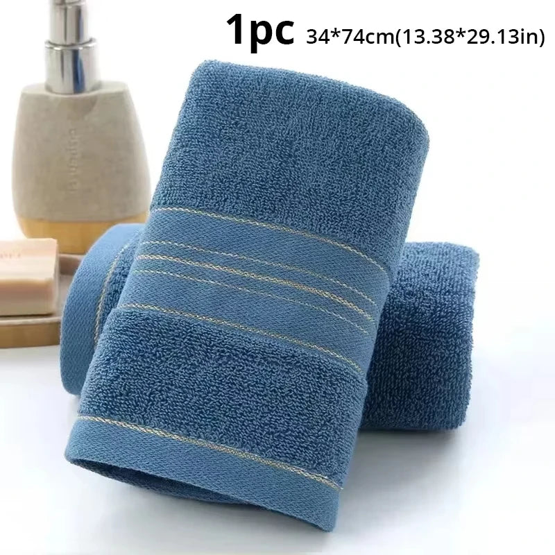 Toalha de Banho Super Absorvente e Ultra Macia — Ideal para Casa, Rosto e Uso Diário