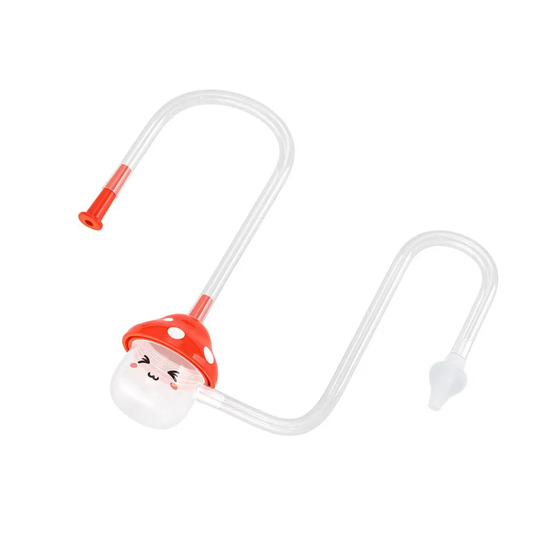 Aspirador Nasal para Bebê Recém-Nascido – Removedor de Secreção Nasal Infantil com Sucção Suave e Segura