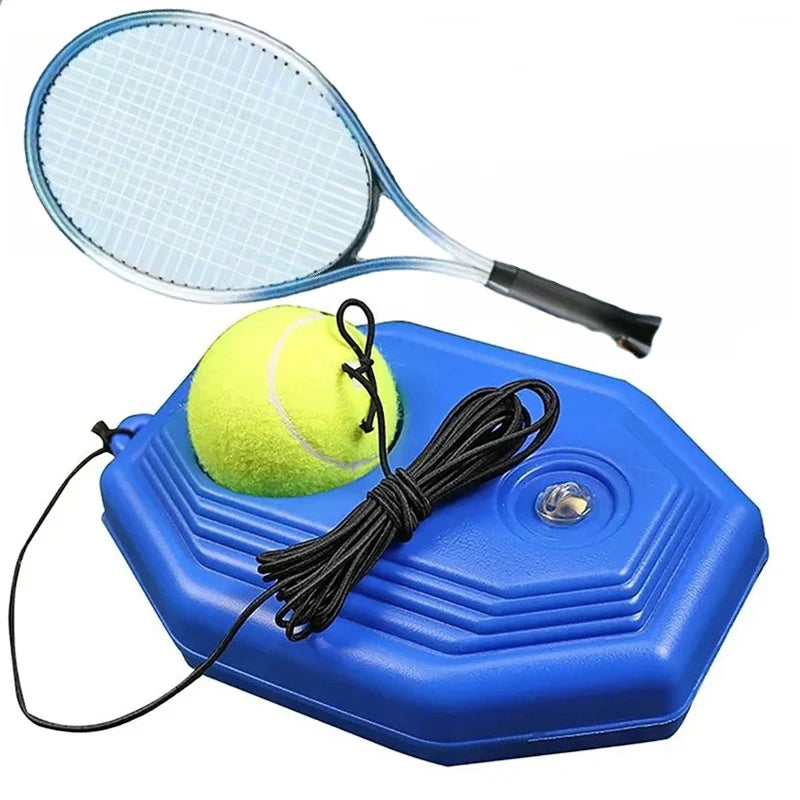 Treinador de Tênis com Bola de Retorno — Equipamento Portátil para Treino Individual e Diversão