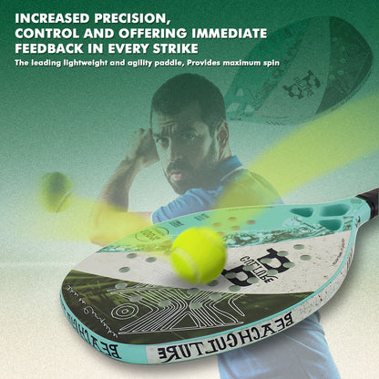 Raquete Beach Tennis ANOLE Full Carbon: Leveza Extrema e Controle Total