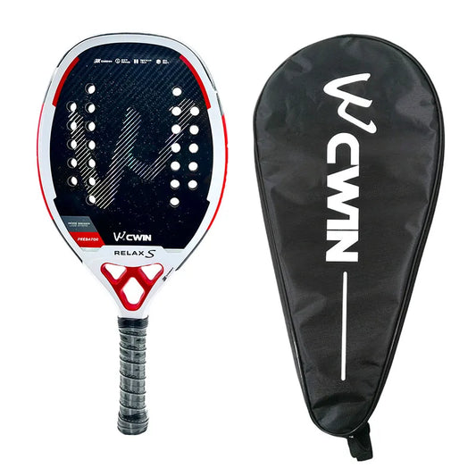 Raquete Profissional Beach Tennis Cwin Carbono 3k — Potência, Controle e Performance Premium