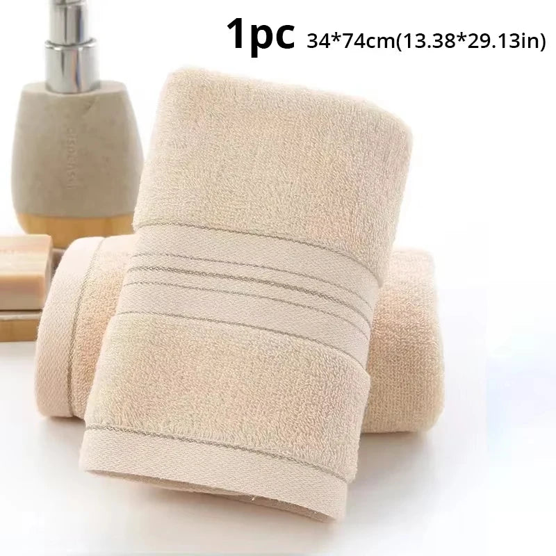 Toalha de Banho Super Absorvente e Ultra Macia — Ideal para Casa, Rosto e Uso Diário