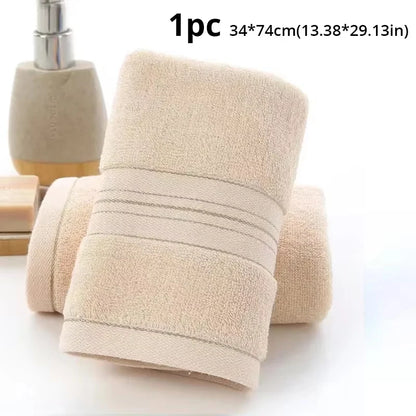 Toalha de Banho Super Absorvente e Ultra Macia — Ideal para Casa, Rosto e Uso Diário