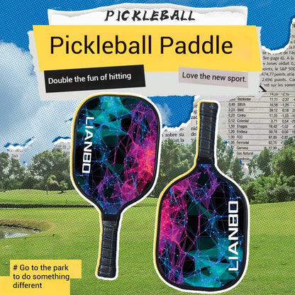 Kit Pickleball com 2 Raquetes e 4 Bolinhas — Leve e Resistente.