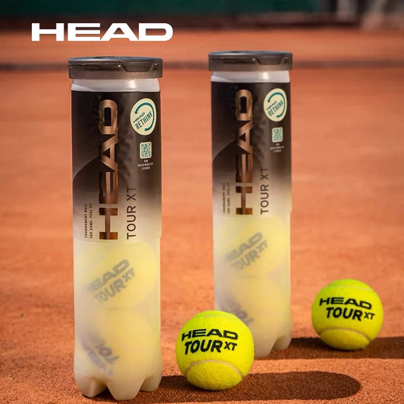 Bolas de Tênis HEAD TOUR XT Profissional — Alta Elasticidade, Resistência e Performance de Competição