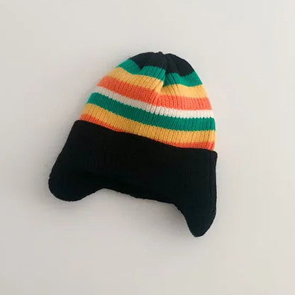 Touca Infantil de Inverno com Orelhinhas de Ursinho — Gorro Quentinho, Fofo e Super Confortável para Bebês