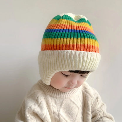 Touca Infantil de Inverno com Orelhinhas de Ursinho — Gorro Quentinho, Fofo e Super Confortável para Bebês