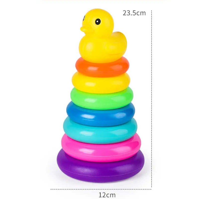 Brinquedo Montessori com Bolinhas Deslizantes – Torre Educativa de Encaixe e Desenvolvimento Infantil para Bebês