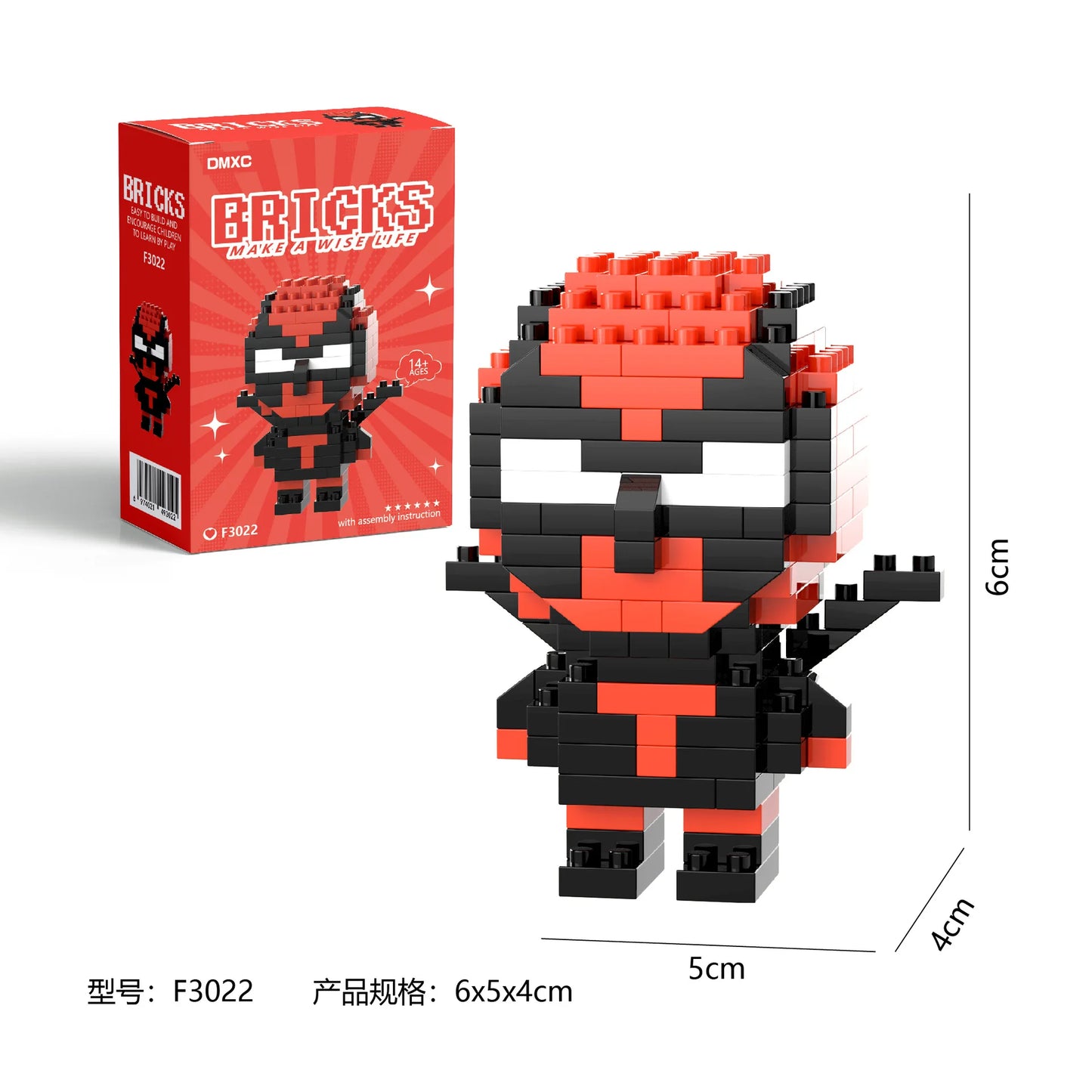 Blocos de Montar Marvel do Homem-Aranha, Deadpool, Venom e Homem de Ferro — Mini Figuras Divertidas para Crianças e Colecionadores