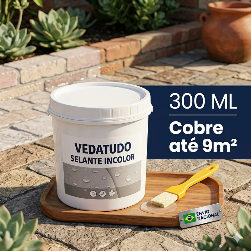 Selante e Impermeabilizante VedaTudo - Contra infiltrações