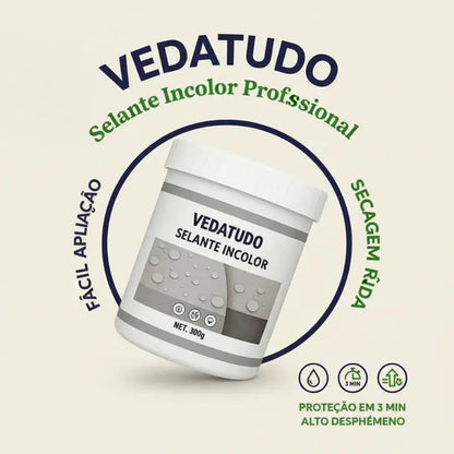 Selante e Impermeabilizante VedaTudo - Contra infiltrações