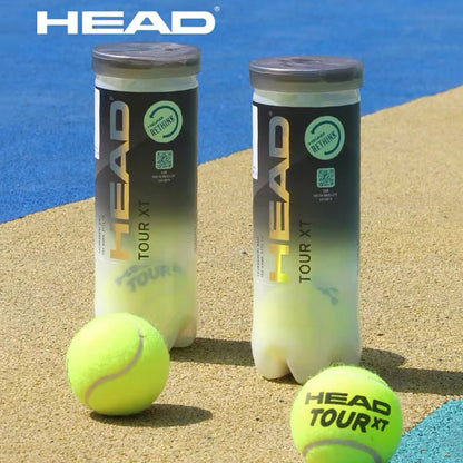 Bolas de Tênis HEAD TOUR XT Profissional — Alta Elasticidade, Resistência e Performance de Competição