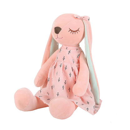 Coelho de Pelúcia Super Fofo — Almofada Plush Macia e Aconchegante para Bebês e Crianças