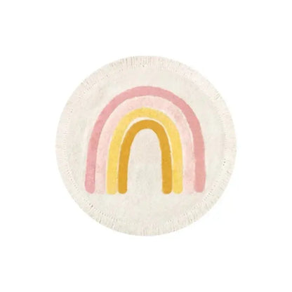 Tapete Arco-Íris Redondo Infantil